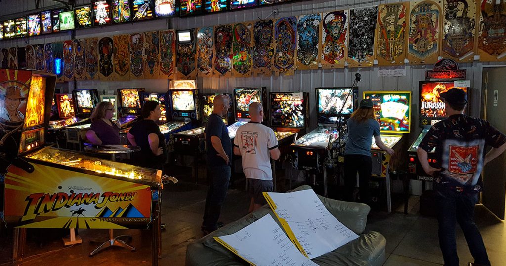 9-15-18: September Open Division A round on Hot Hand pinball.