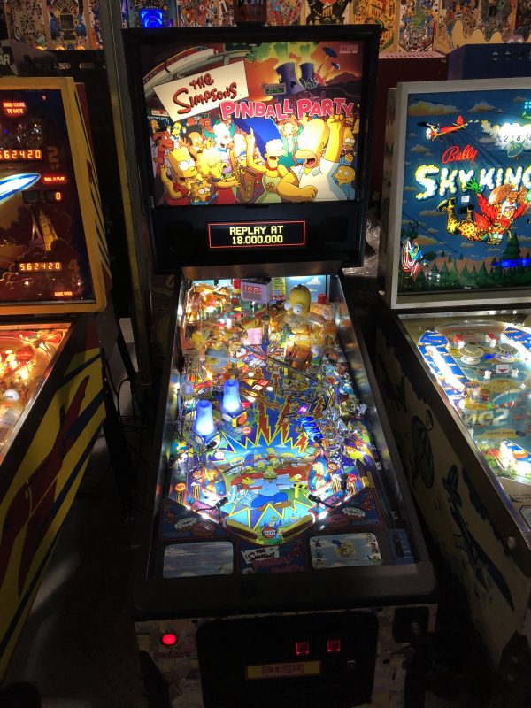 Simpsons Pinball Party Pinball Machine in Green Bay, WI