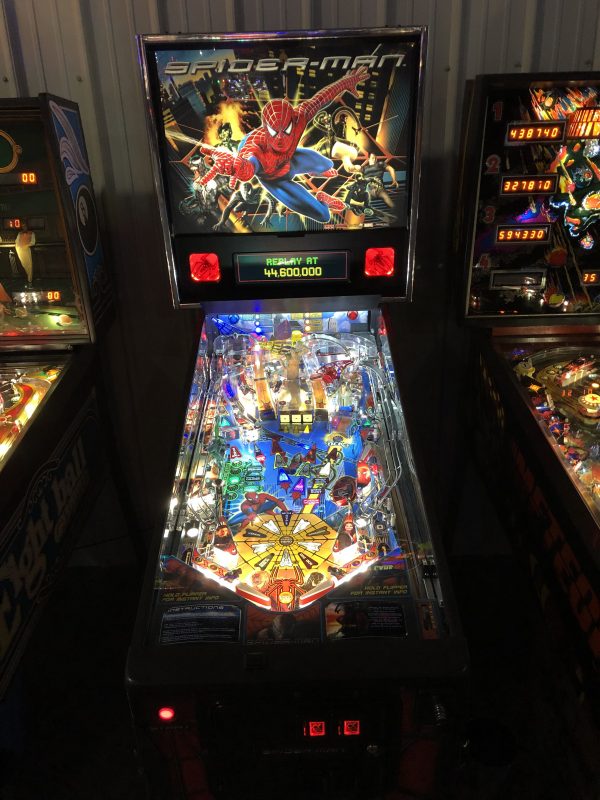 Spiderman Pinball Machine in Green Bay, WI