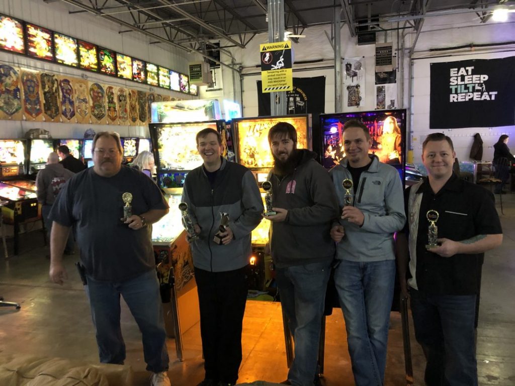 2018 December Knockout Pinball Tournament in Green Bay, WI