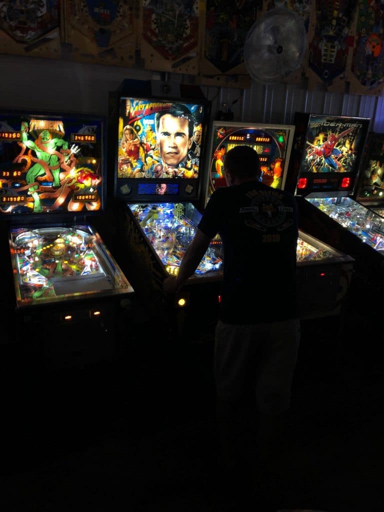 Playing Last Action Hero Pinball in Green Bay, WI