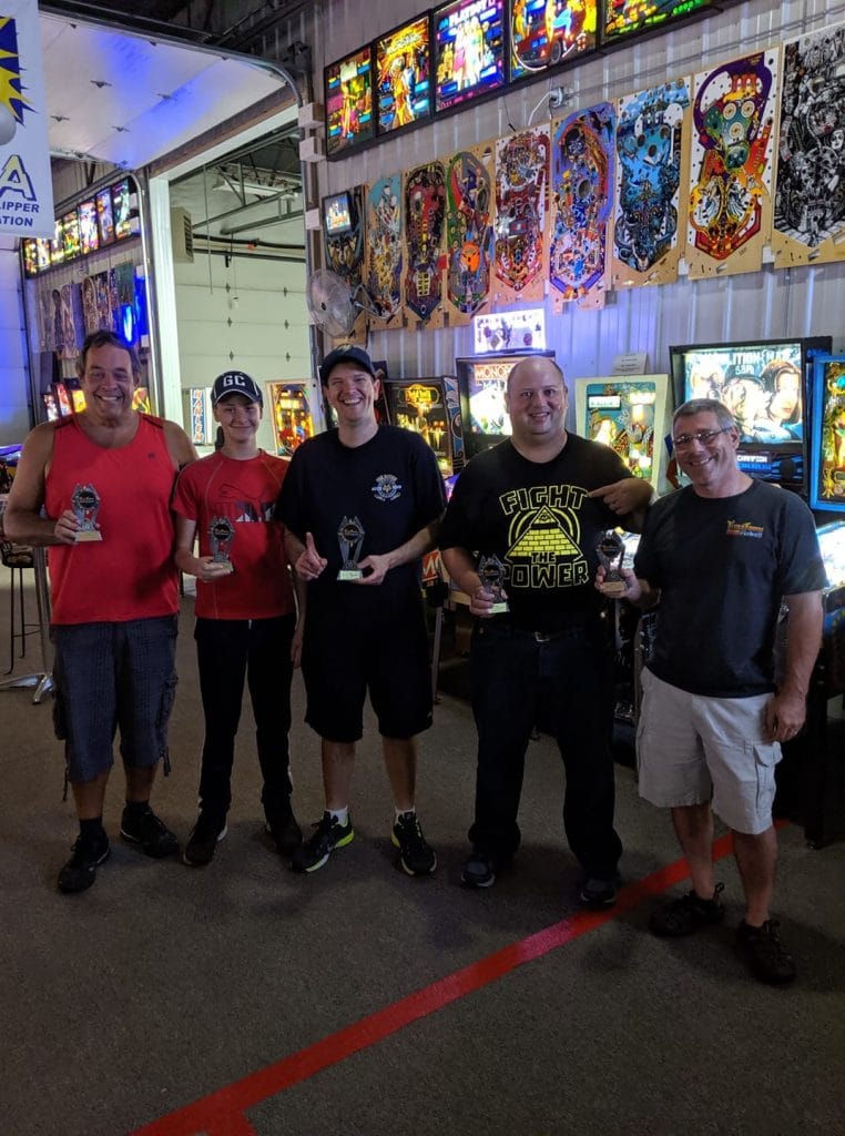 2019 August Pinball League in Green Bay, WI