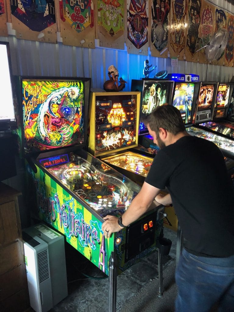 Playing Circus Voltaire CV Pinball Machine in Green Bay, WI