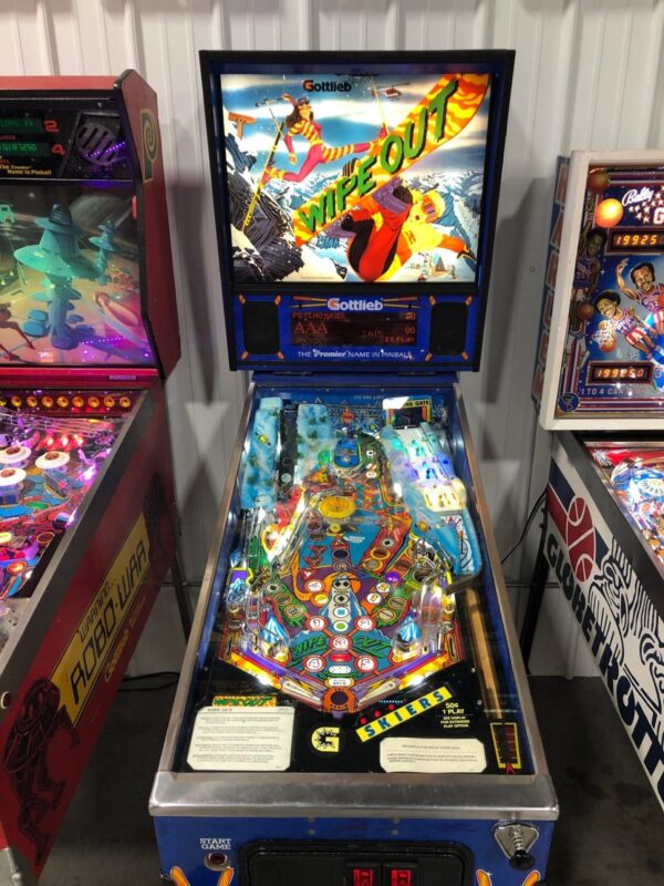 Wipe Out Pinball Machine in Green Bay, WI