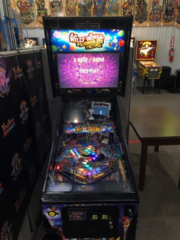 Willy Wonka Pinball Machine in Green Bay, WI