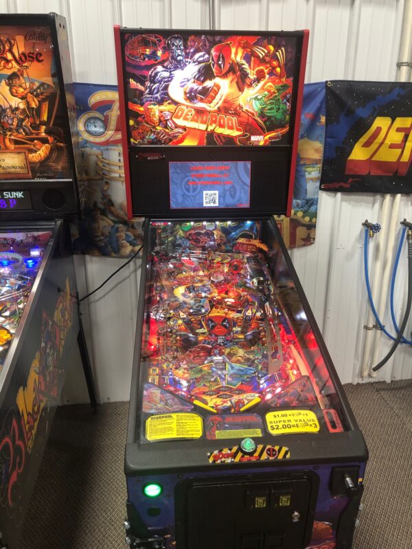 Deadpool Pinball Machine Green Bay, WI.