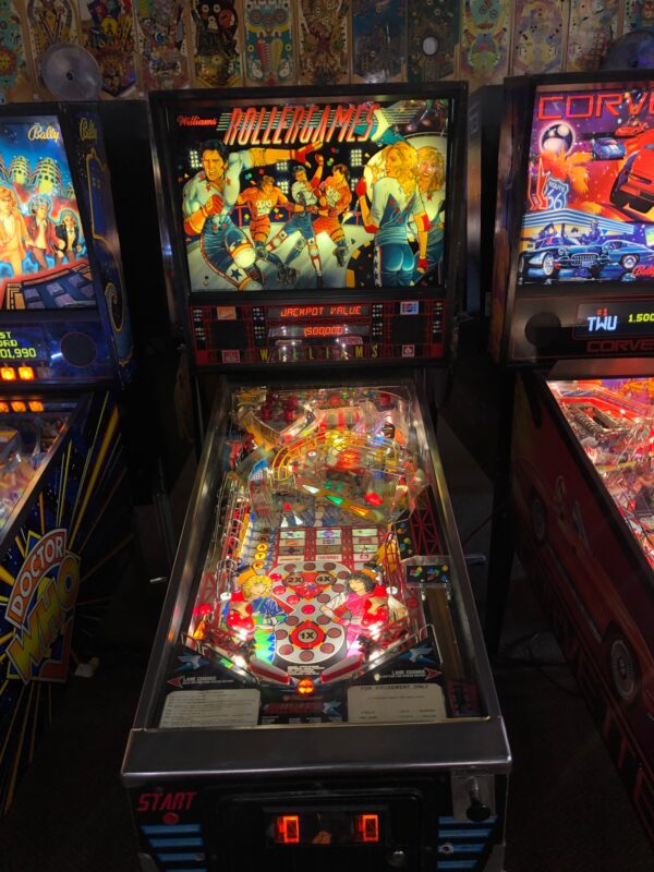 Rollergames Pinball Machine Green Bay, WI.