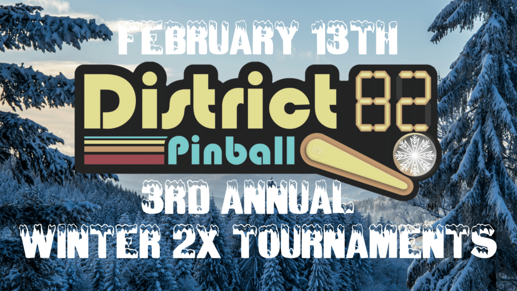 winter 2x tournament pinball green bay, wi