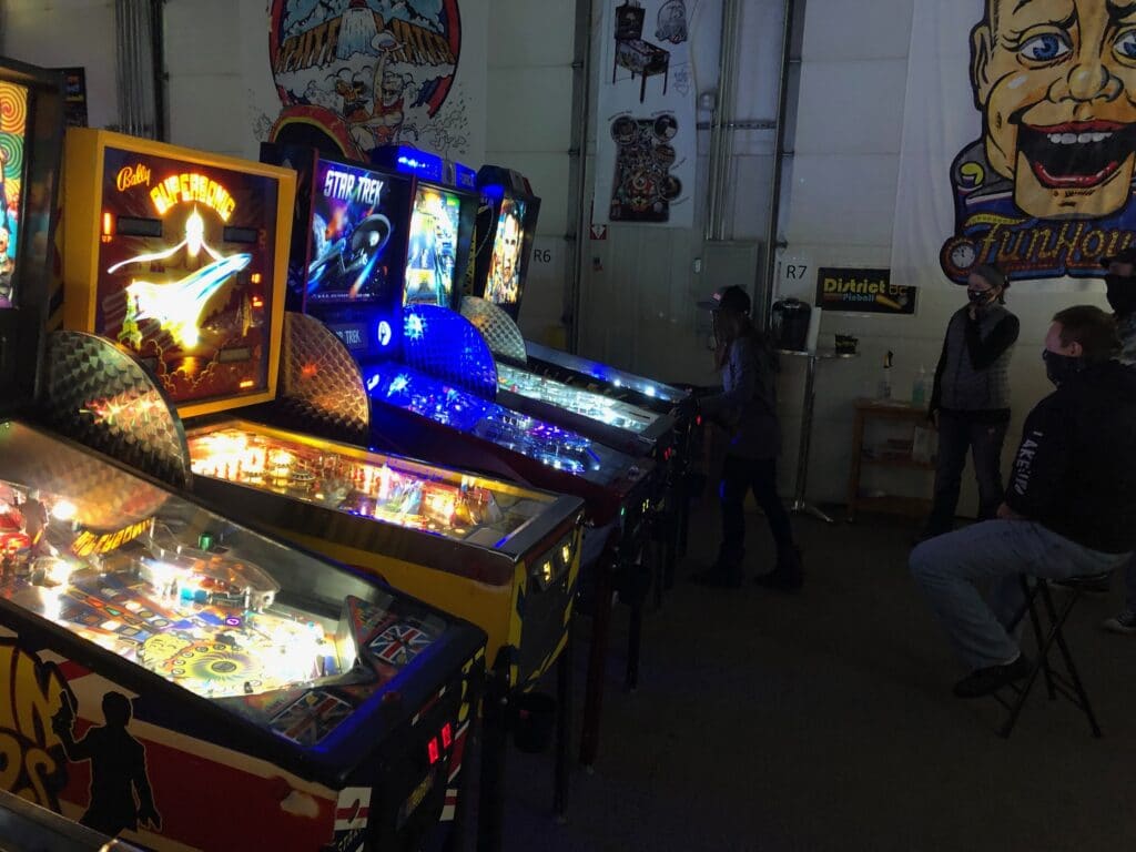 Kassidy Milanowski Last Action Hero Arcade Pinball Machine