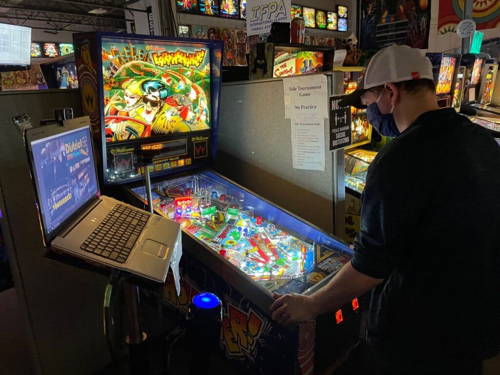 Earthshaker Pinball Machine Side Tournament