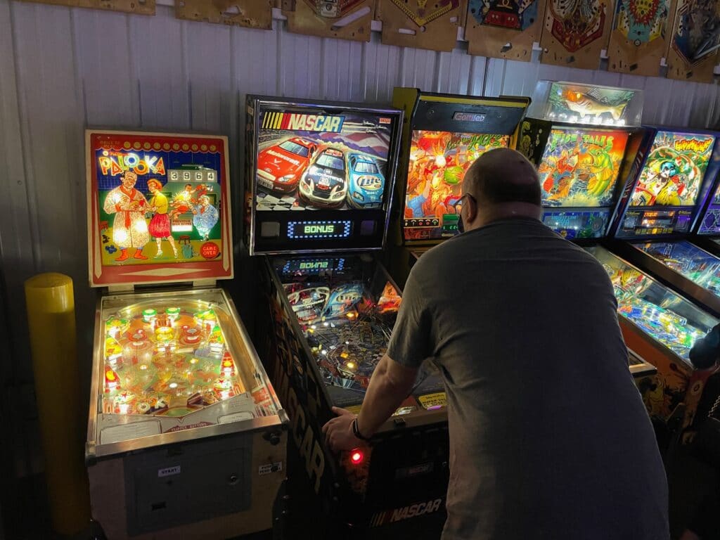 Nascar Arcade Pinball Machine in Green Bay, WI