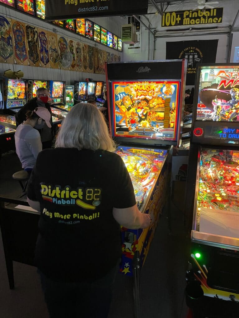 mousin around arcade pinball machine