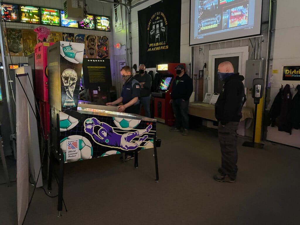 Bone Busters Arcade Pinball Machine