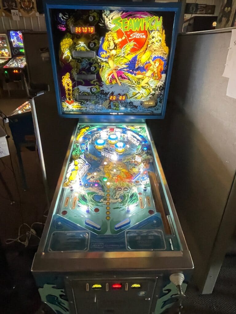 Seawitch Arcade Pinball Machine Wisconsin