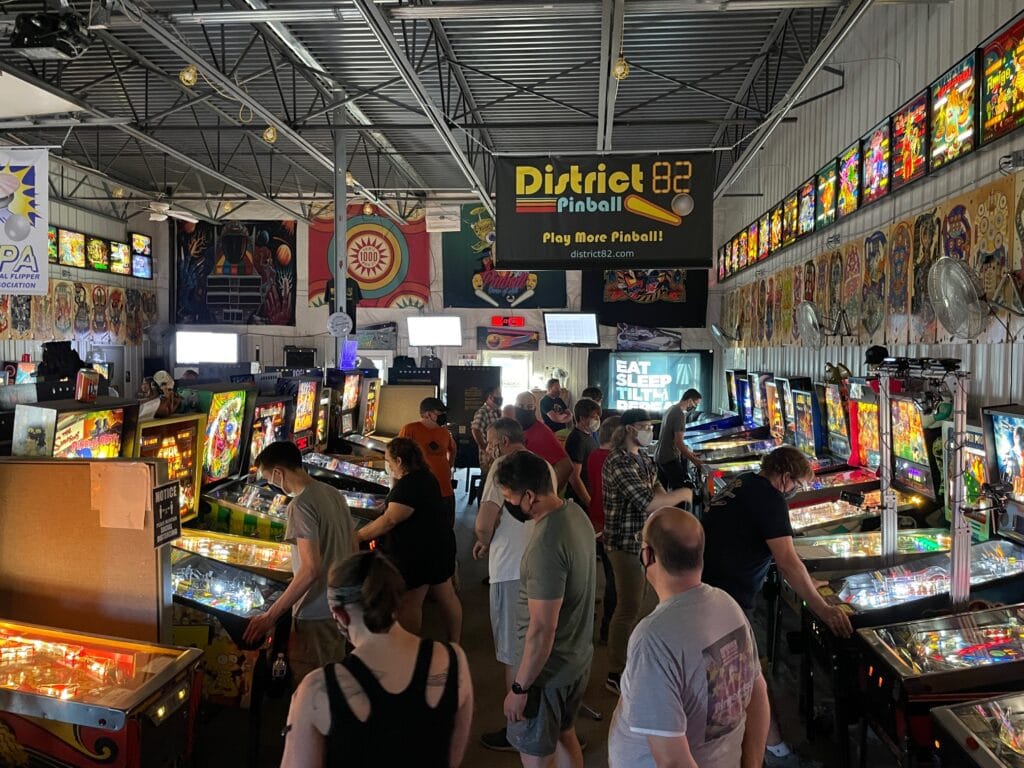 Arcade Pinball Machines Wisconsin 2021 Tournament