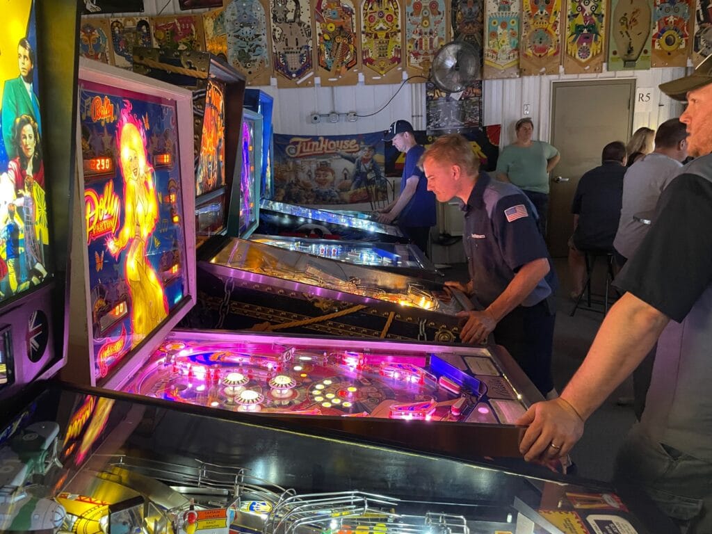 Jeff Batzer Arcade Pinball Machine League 2021