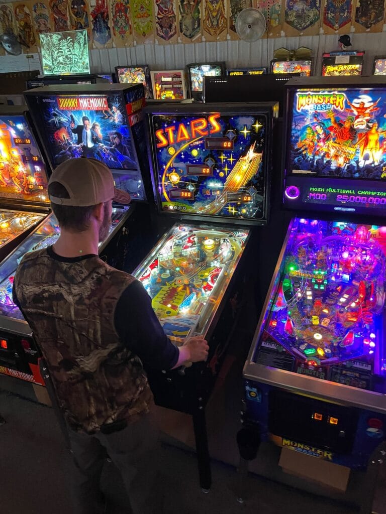 Brian Pierce Stars Pinball Machine District 82 Arcade