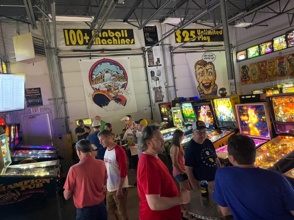 August 2021 Pinball League District 82 Arcade
