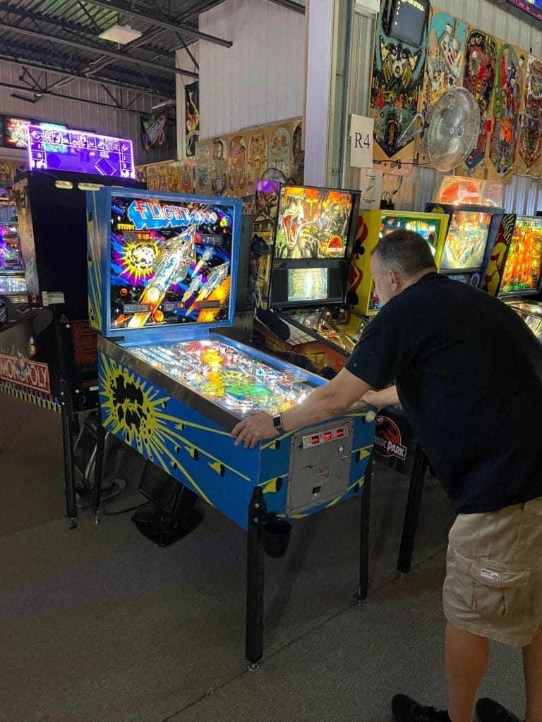 Flight 2000 Arcade Pinball Machine Kris Koehler