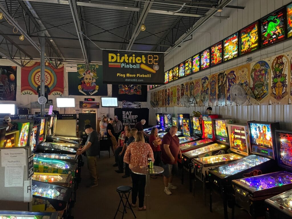 District 82 Pinball League De Pere, Wisconsin