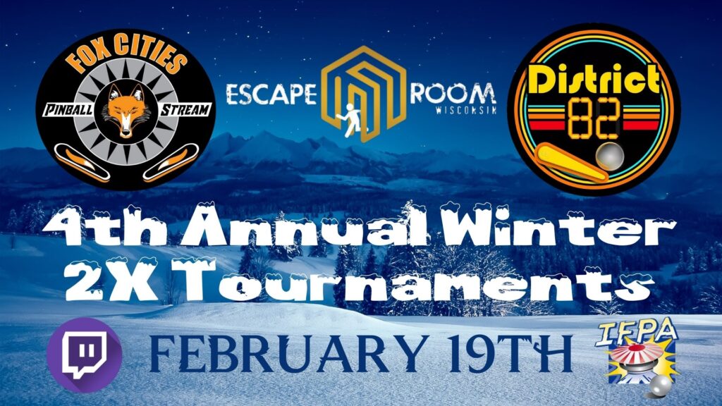 winter 2x pinball tournament