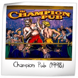 Champion Pub Pinball Machine.