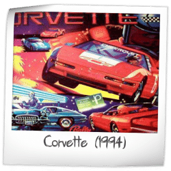 Corvette Pinball Machine.