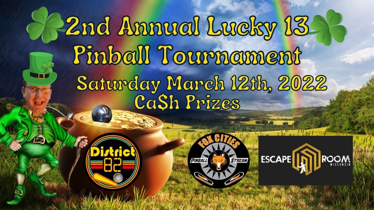 pinball machine cash tournament