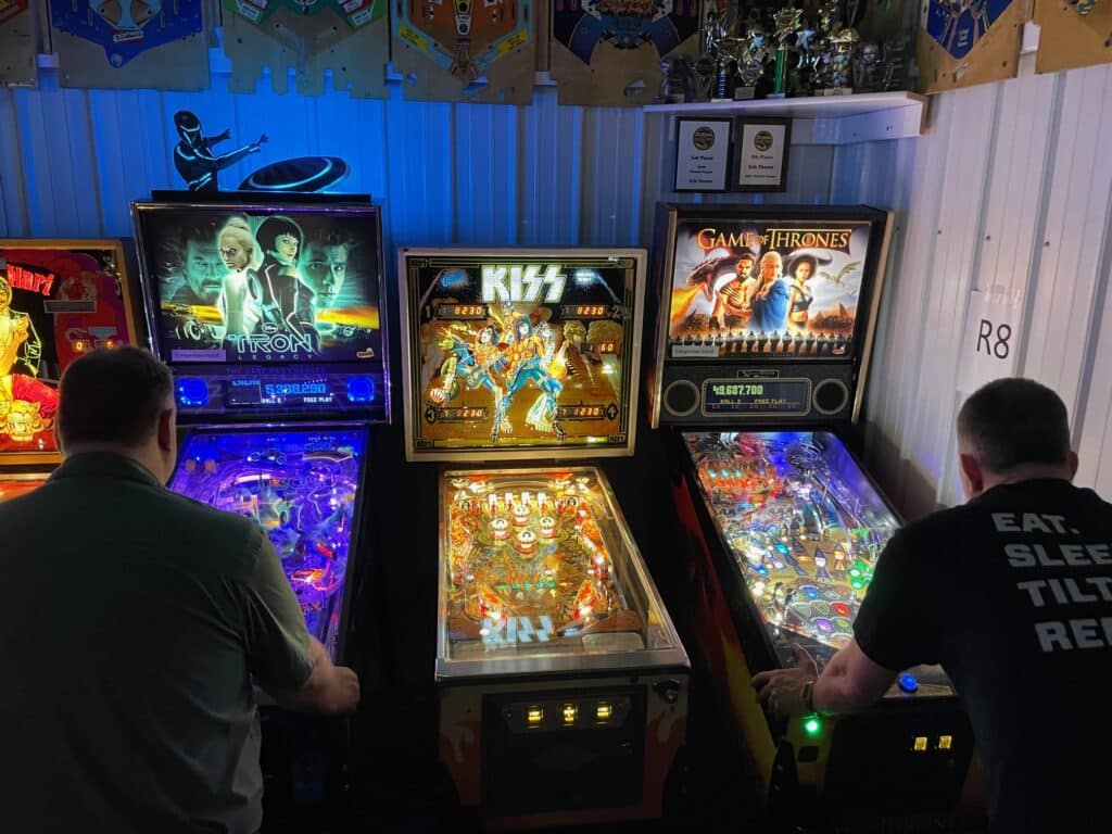 Pinball tournament pictures