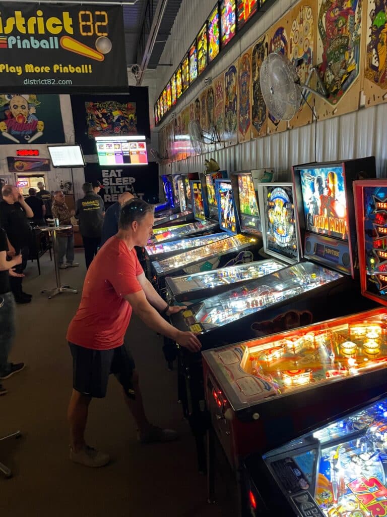 pinball tournament pictures