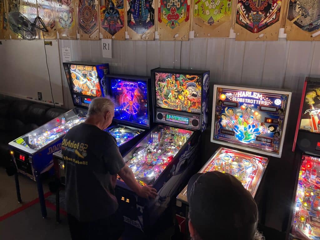 pinball tournament pictures