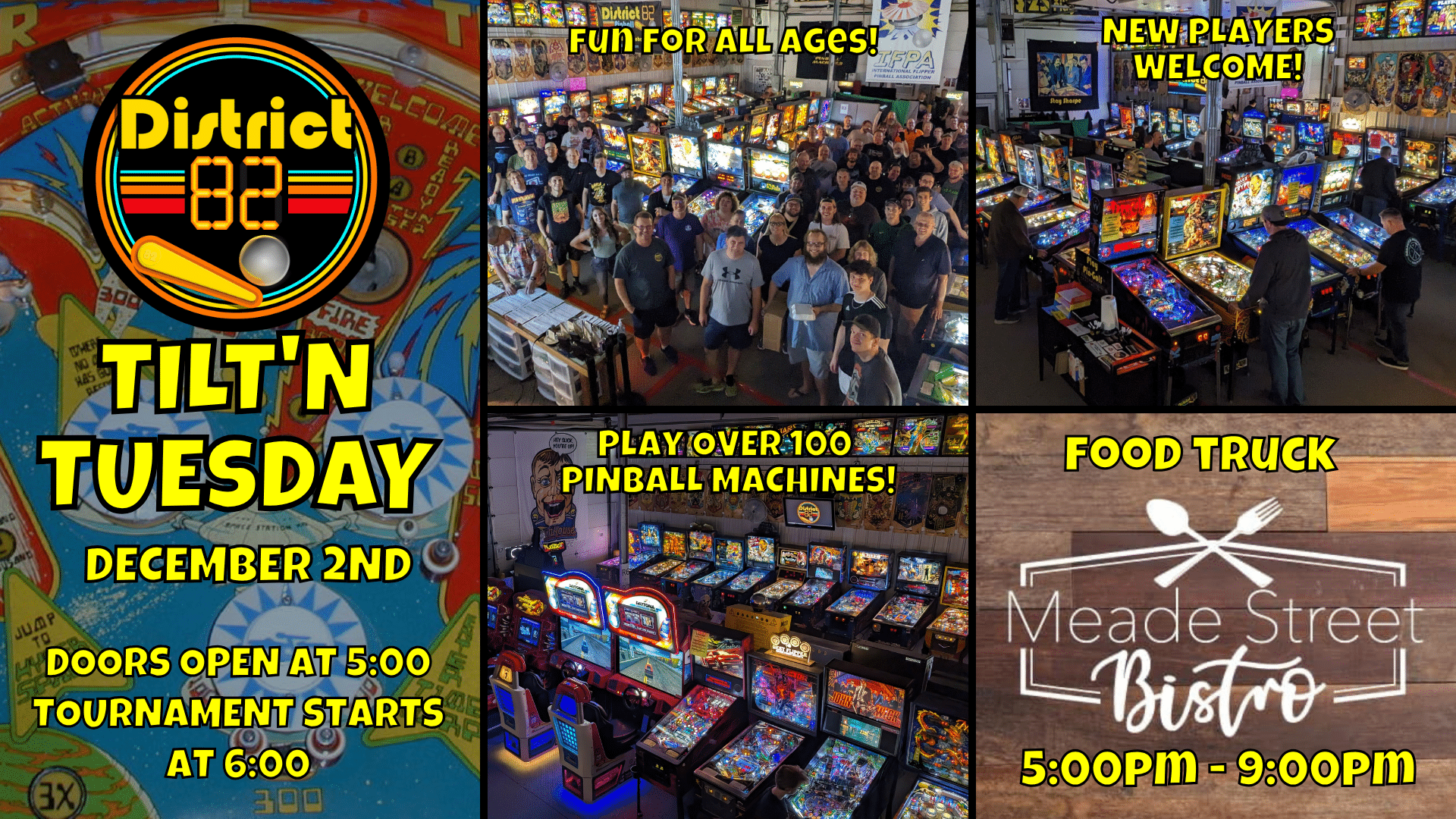 Tilt'n Tuesday Pinball