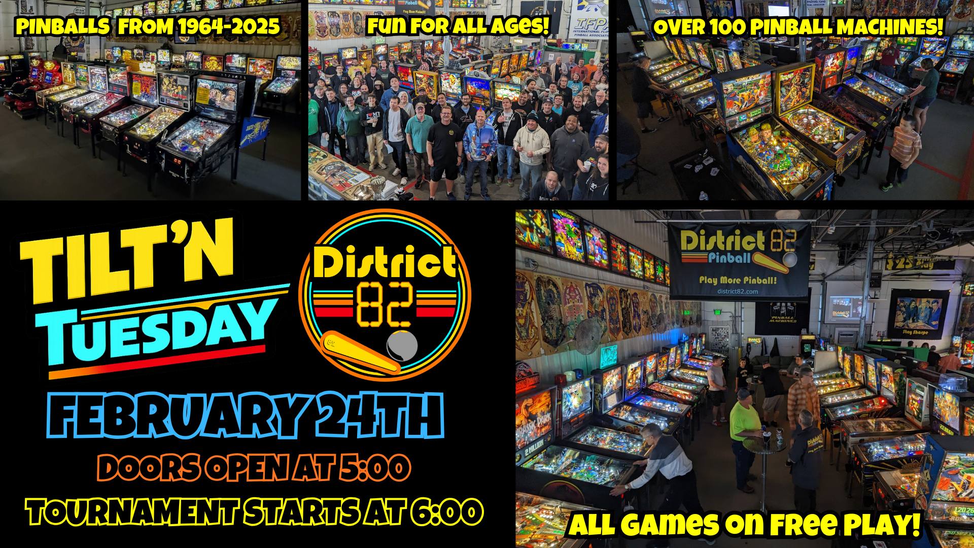 pinball tournament Wisconsin