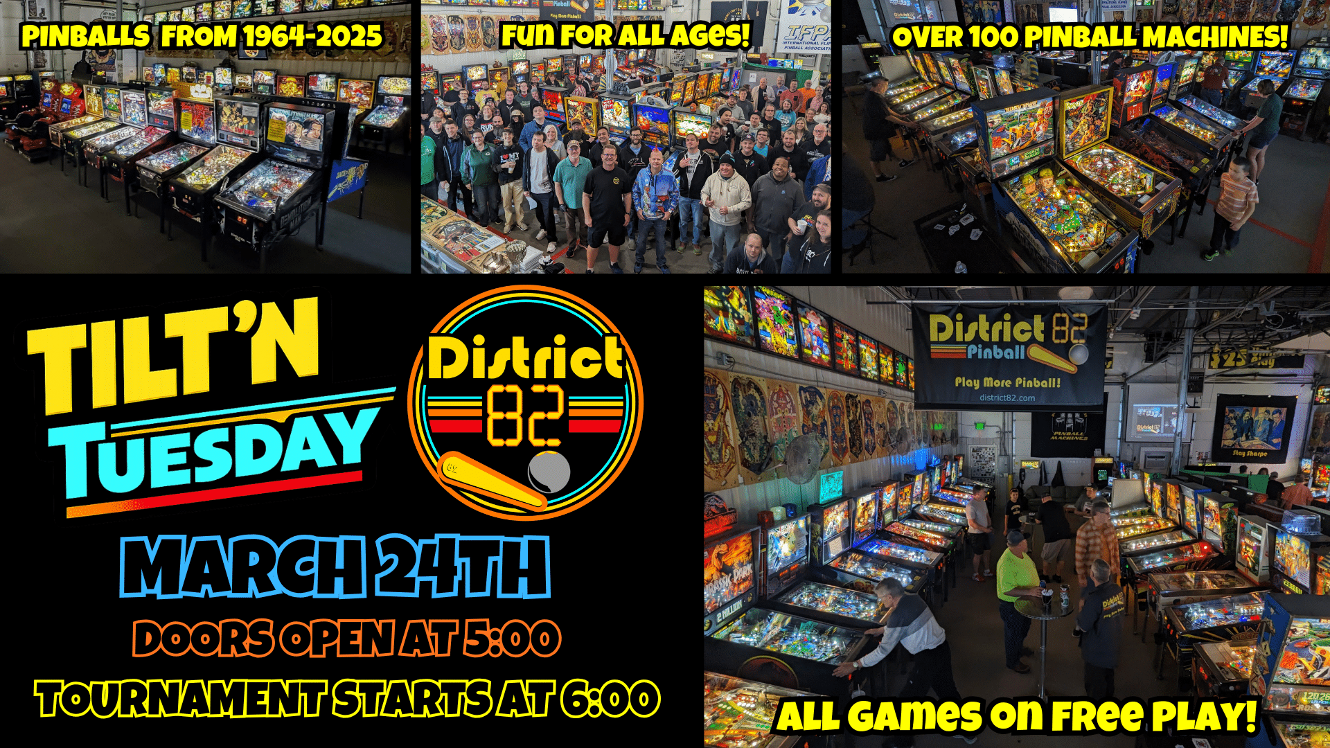 pinball tournament Wisconsin